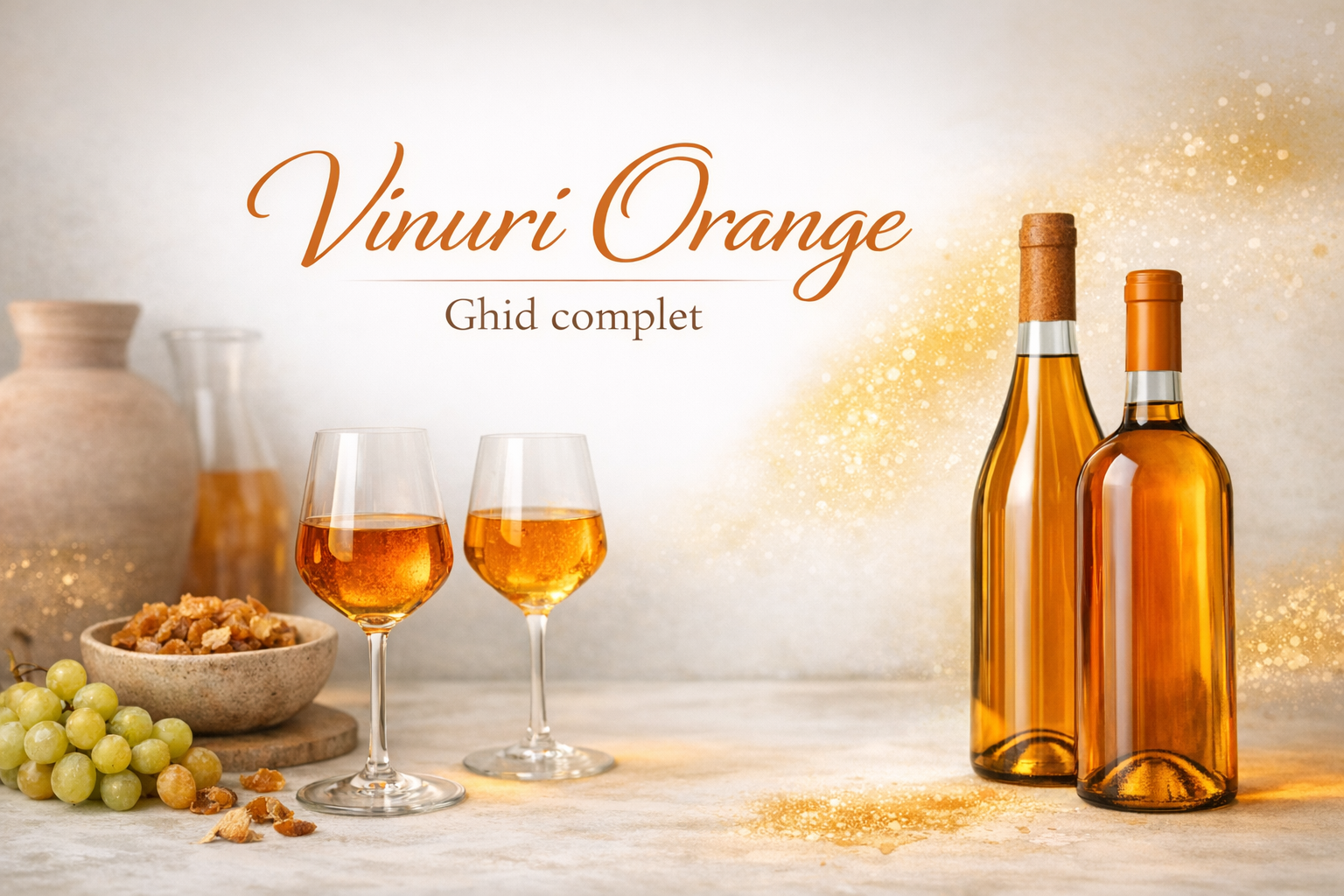 Vinurile Orange: Ce sunt, cum se fac și de ce sunt atât de căutate